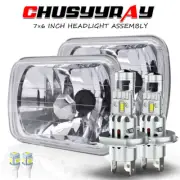 5x7" 7X6" Inch Headlight Square For Chevy Express Cargo Van 1500 2500 3500 Pair (for: Toyota)