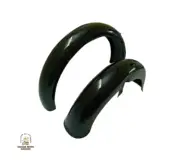 FIT FOR HOREX REGINA BLACK PAINTED MUDGUARD FENDER SET
