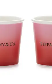 [Tiffany & Co.] Set-of-Four Bone China Espresso Cups