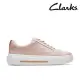 【Clarks】女鞋 Hollyhock Walk 低調百搭圓頭厚底輕量板鞋 休閒鞋 增高鞋(CLF76309C)