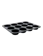[Salt&Pepper] Sunday Bake Muffin Pan 12 Cup in Black
