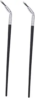 ARTSEWPLY Professional Eyelash Curved Brush Lower Lash Makeup Brush Eyebrow Makeup Applicator Perfect for Home Salon