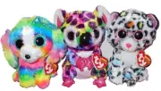 Ty Beanie Boos Set LOLA, SCOUT & TILLEY Claire's Exclusive 6" NEW MWMT Plush Toy