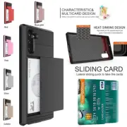 Samsung Galaxy S20 Ultra Note 20 10 Plus 5G Ultra Slide CardSlot Shockproof Case