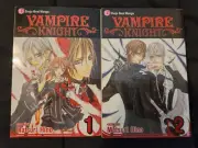 Vampire Knight #1-2 Set of 2 Manga Paperbacks by Matsuri Hino - Used