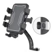 Lightweight aluminium alloy bike mobile phone holder for easy navigation
