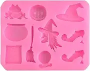 Halloween Baking Molds | Halloween Candy Molds,Horror Shape Cake Pop Mold, Chocolate Molds, Spooky Silicone Molds, Fondant Cake Baking Mold, Halloween Cookware
