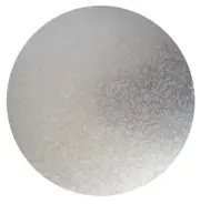 Silver Foil Round Cake Board 12in (Pk 1)