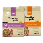 SMALL PACK COMBO | Free-Range Beef + Lamb & Fish | Raw Freeze-Dried Cat Food