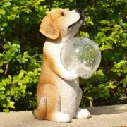 Easter Dog Memorial Gifts - Forever My Guardian Angel Garden Solar Light Pet Mem