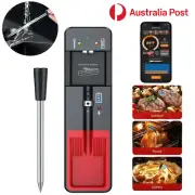 Wireless Meat Thermometer Bluetooth APP Monitor Waterproof BBQ Grill Kitchen AU