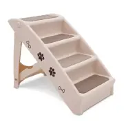 Furtastic 50cm Foldable Step Ladder Stairs Small Dog Cat Ramp Portable Non Slip