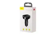 Wireless Bluetooth MP3 Car Charger Baseus T Typed S-13 PPS Quick Charger Black