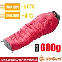 在飛比找PChome24h購物優惠-【荒野 WildLand】-4℃ 600g 高透氣輕量水鳥羽