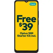 Optus X Pro 5G Smartphone - Black