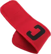 Anneome Neoprene Football Captain Armband Elastic Soccer Captain Band Match Accessory Team Sport Arm Band