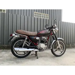 2007年 SYM 野狼 紅骨狼 150cc 國際檔 超低使用里程 高雄 岡山 二手 中古機車 可協辦低利分期