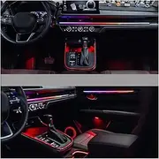 64 Color 24 Light Ambient Light Compatible with CRV 2023 Haoying Mold Dynamic Ambient Light Button Control Small Program Control(Compatible with CRV)
