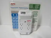 APC P4GC APC POWER-SAVING TIMER ESSENTIAL SURGEARREST, 4 OUTLET WALL TAP, 120V -