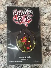 Vivziepop Helluva Boss Flashback Millie Enamel Pin