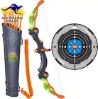 Bow and Arrow Toys with LED Light up Archery, Toy for Boys 5 6 7 8 9 10 11 12 Ye