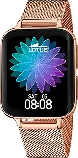 [LOTUS] 50033/1 Women's Analogue Automatic Watch with Stainless Steel Strap, Rose-Gold, Modern