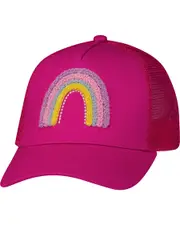 Toddler Girl Rainbow Cap