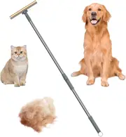 Carpet Rake For Pet Hair Removal,lint Remover Carpet Scraper Tool,180 Rotatable Carpet Hair Remover Tool Pet Hair Remover,reusable Fur & Carpet Scr...