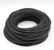 Black Fluorine Rubber Solid Strip Diameter 2mm to 3.5mm O-Ring Bar Seal Not Foaming 1 Meter Strip excluder (Size : Diameter 7mm)