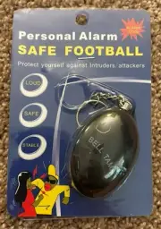 Personal Alarm Safe Football - Loud, Safe and Stable 120db