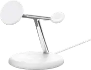 Belkin BoostCharge Pro 3-in-1 Mag Charge Stand Qi2 15W White