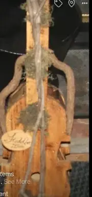 Handmade Fiddle Birdhouse