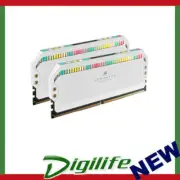 Corsair Dominator Platinum RGB 32GB (2x16GB) DDR5 UDIMM 5600Mhz C36 1.25V White