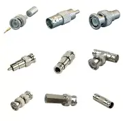 InstallerCCTV BNC RCA Connector Male Female Compress Couple for Coaxial Cable