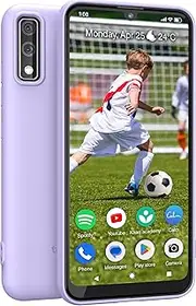 Teracube Thrive Smartphone for Kids (Age 8 to 17) - with Parental Controls, Safe Search, and Healthy Time Limits (Monthly Plan Required) - Purple
