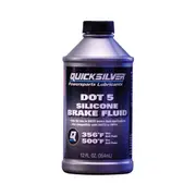 Quicksilver DOT 5 Brake Fluid 12 Ounces