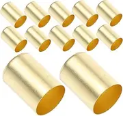 SOESFOUFU 50pcs Compression Ferrules Fitting Kit for Hoses and Tubes Durable Sleeve Assortment for Leak Water Line Connections for Pneumatic and Hydraulic Applications