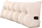 Triangular Wedge Pillow Headboard Twin XL Size for Couch Large Headboard Pillow