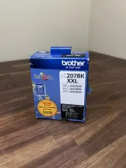 Brother LC207BK XXL Value Pack 2 Super High Yield Ink Cartridges Exp 10/22