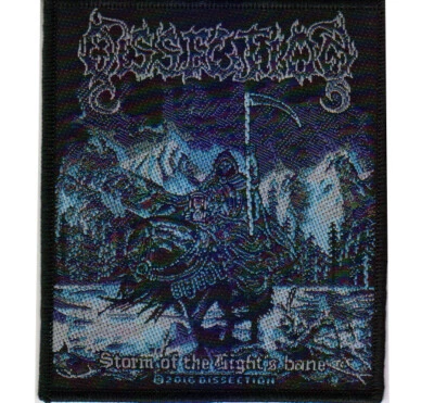 Dissection Storm Of The Lights Bane Patch Official Black Death Metal