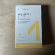 Zitsticka Megashade Breakout Proof SPF 50 Sunscreen Serum 1.01 Oz Exp 10/24