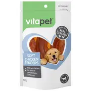 Vitapet Jerhigh Soft Chicken Tenders Dog Treats 100g 100g