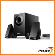 Edifier M1360 BLACK 2.1 Multimedia Speakers Subwoofer Wireless Remote 3.5mm AUX