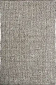 Loop Beige Minimal Wool Rug