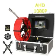 7inch Sewer Drain Pipe Inspection Video Camera DVR 16GB Industrial Endoscope