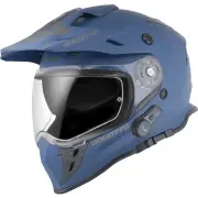 H331 BT Blue Bluetooth Enduro Helmet
