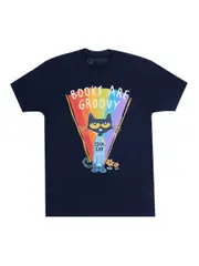 pete the cat - books are groovy unisex t-shirt Classic