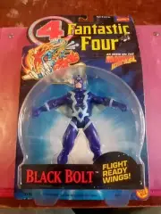 Marvel Comics Fantastic Four Black Bolt Action Figure Toy Biz 1994