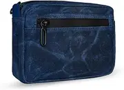 SP7 EDC Belt Pouch, Waxed Canvas Belt Pouch with Zipper, EDC Pouch for Men, Waist Pack for Belt, EDC Belt Organizer Pouch for Daily Use