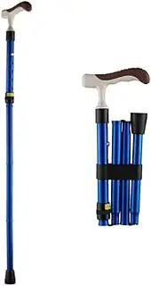 Walkers for Seniors Foldable Crutch Multifunctional Portable Non-Slip Aluminum Alloy Underarm Crutch Adult Elderly Walker rollator walkerility Aid Comfortable Anniversary